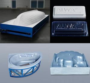 Casting Resin system for thermoforming Molds:Mould D